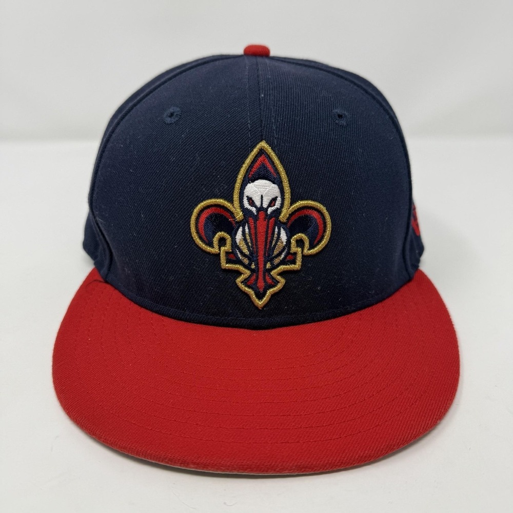 New Orleans Pelicans Hat Cap Snap Back Mens One Size Blue NBA Basketball New Era